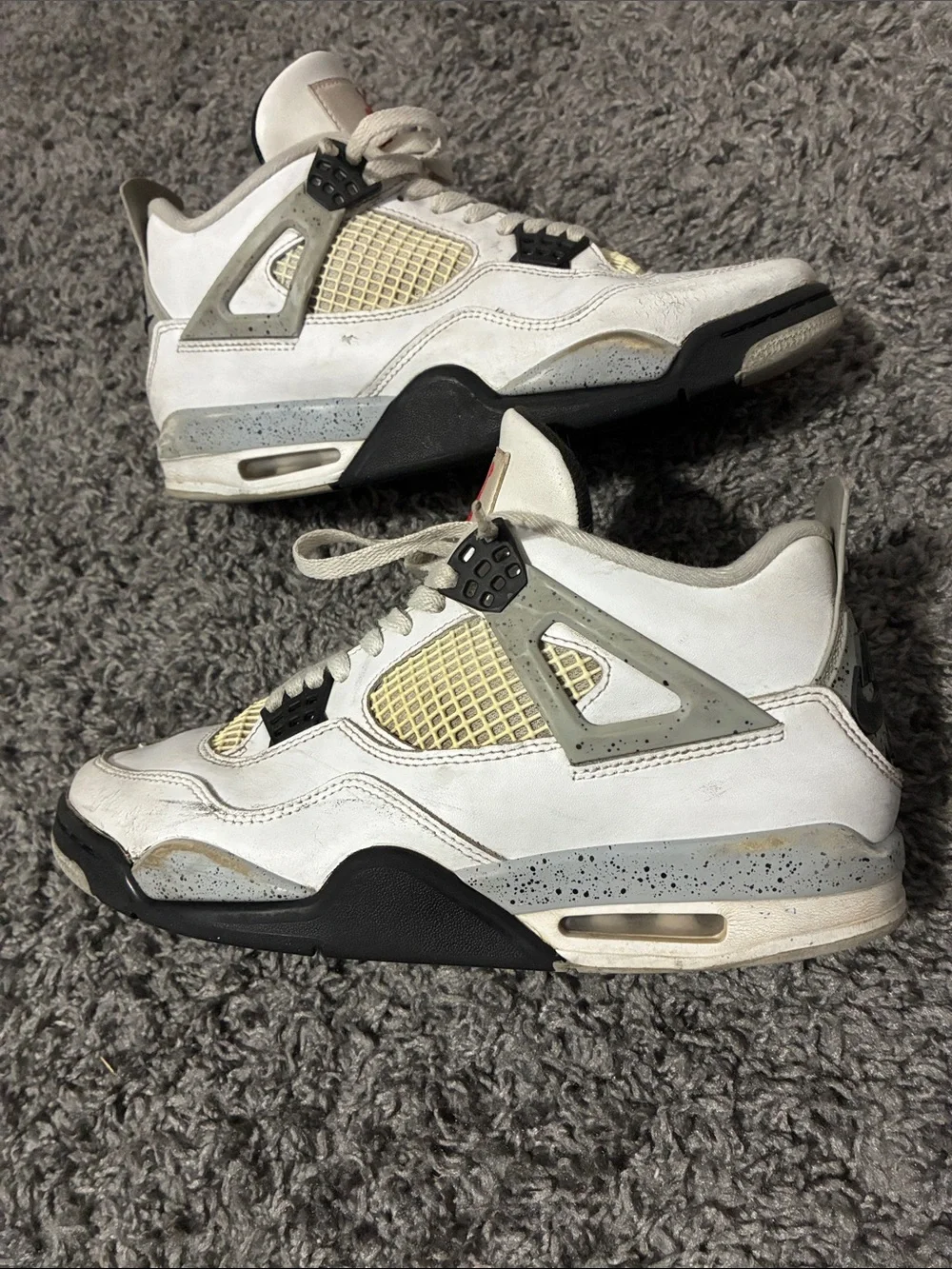 Jordan 4 white cement